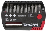 Набор MAKITA P-53724 (биты 10 шт "Torsion"+ магн. держатель в обойме)